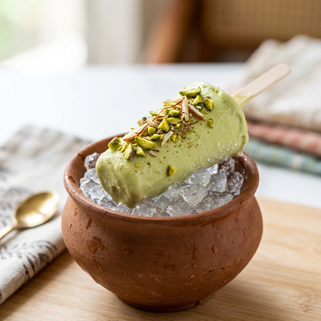 Pistachio Kulfi